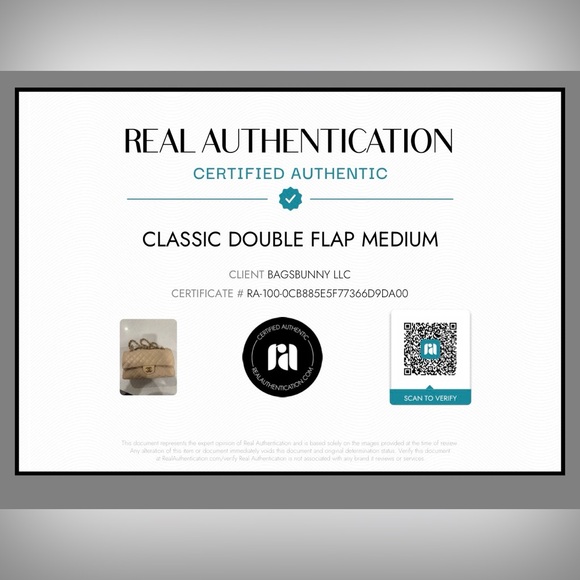 Chanel classic double flap medium lambksin - Picture 13 of 13